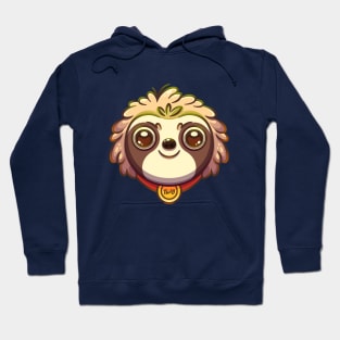 Cute Sloth Cartoon Hoodie